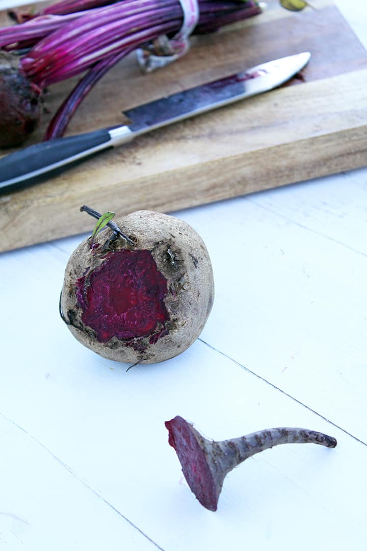 how to spiralize a beet