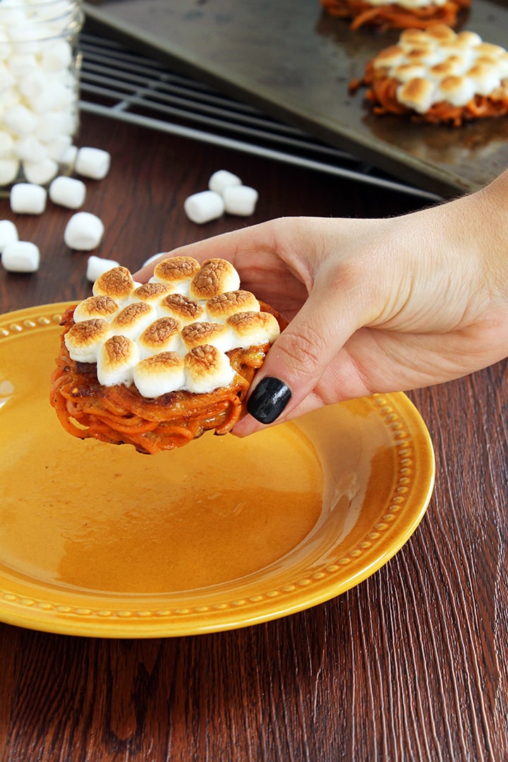 Mini Sweet Potato "Casseroles" with Vegan Marshmallows 