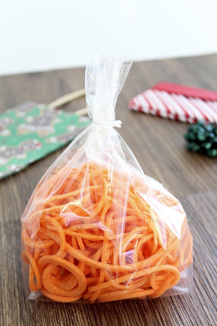 Spiralized Veggie Gift Bags