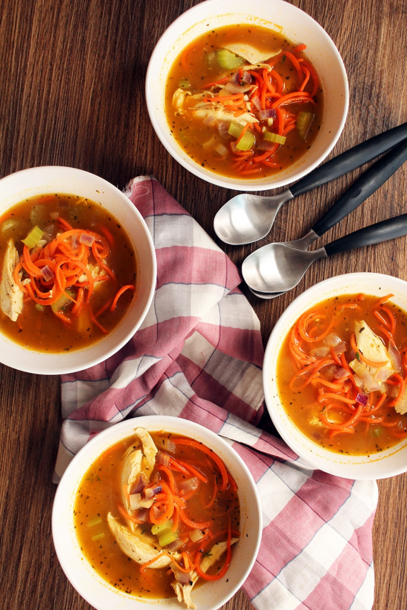 Chicken Carrot Noodle Soup