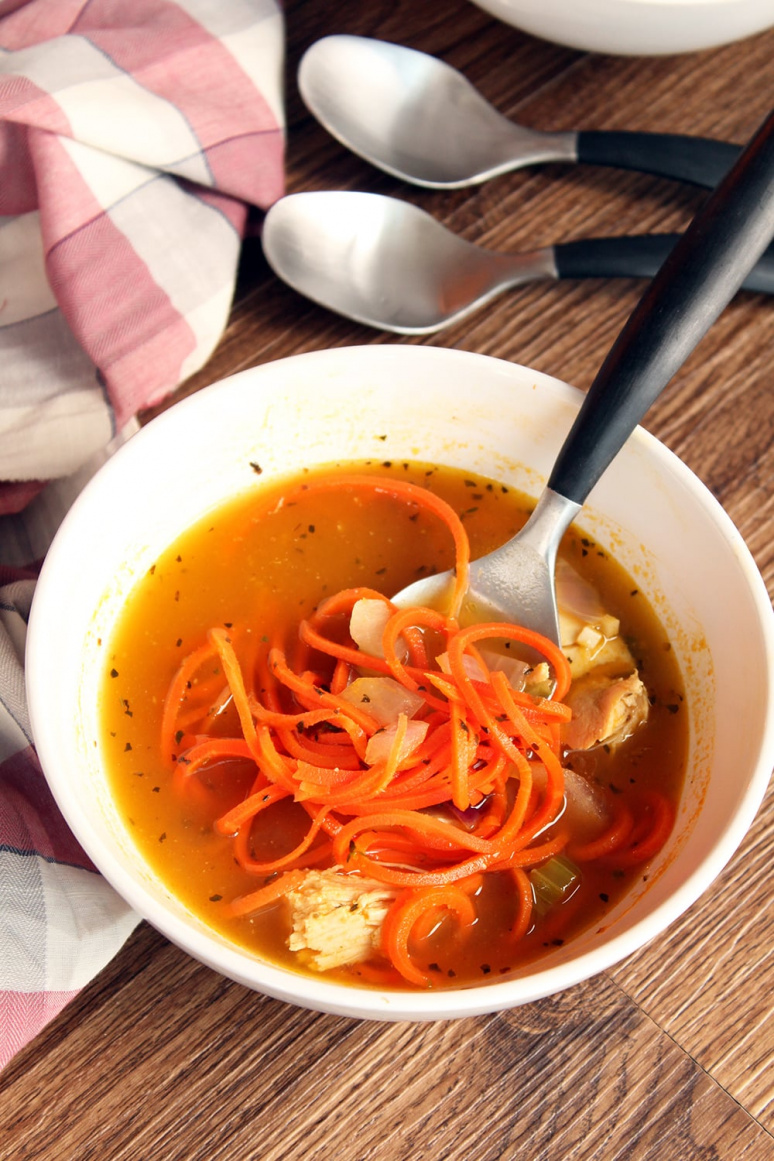 Chicken Carrot Noodle Soup