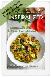 Inspiralized eBook Cookbook Spiralizer