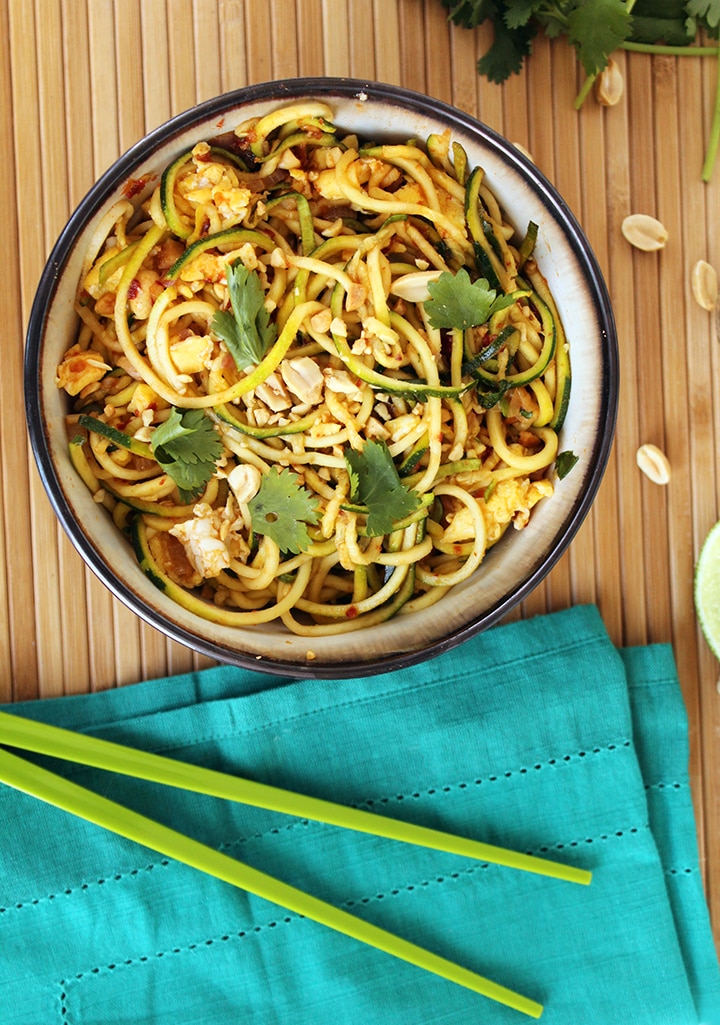 Inspiralized Vegetarian Zucchini Noodle Pad Thai,Types Of Ducks