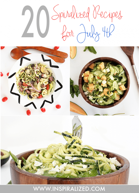 Inspiralized July 4th Recipes