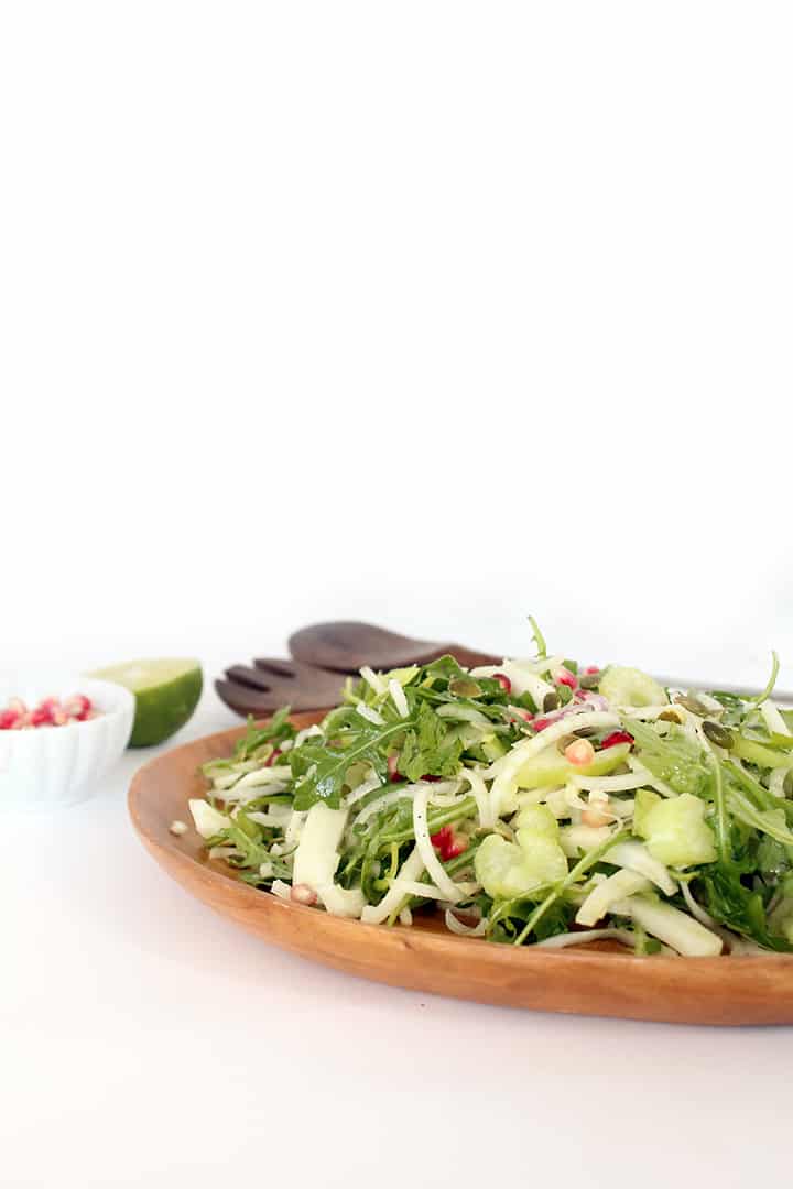 Fennel, Celery, and Pomegranate Salad