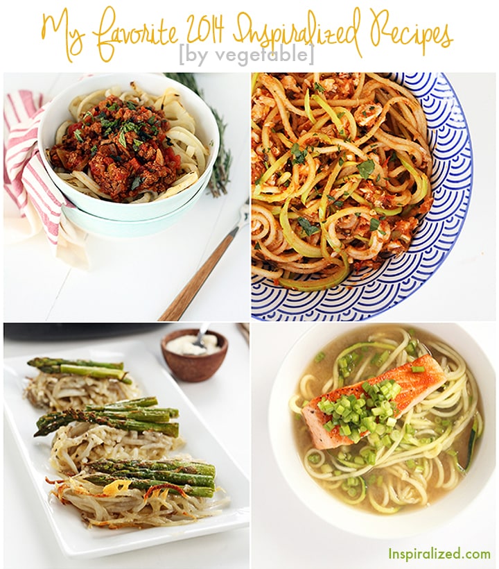 Favorite Spiralized Recipes by Vegetable - Inspiralized.com