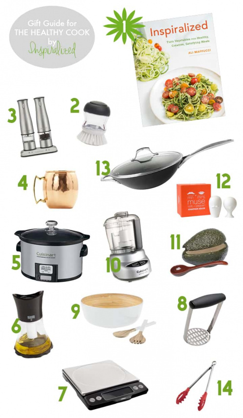 Gift Guide for the Healthy Cook by Inspiralized