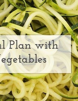 Meal Planning with Spiralized Vegetables
