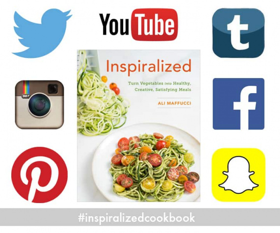 Inspiralized Cookbook - Social Media