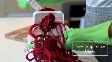How to Spiralize Beets