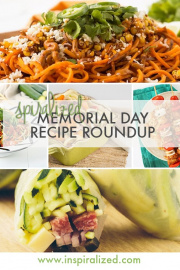 Spiralized Memorial Day Recipe Roundup