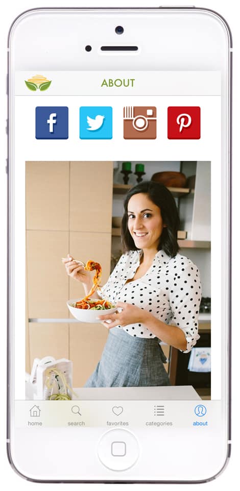Italian Zucchini Pasta Video + The Inspiralized App 2.0