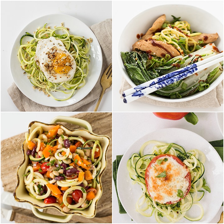 Inspiralized: 10 Spiralized Zucchini Recipes Under 300 Calories