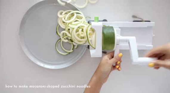 How to Make Macaroni-Shaped Zucchini Noodles