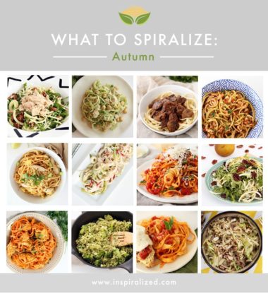 What’s In Season for Spiralizing: Autumn + Nutrition Talk