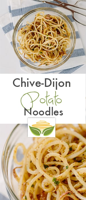 Chive Dijon Potato Noodles Recipe