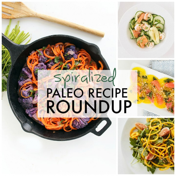 Spiralized Paleo Recipe Roundup