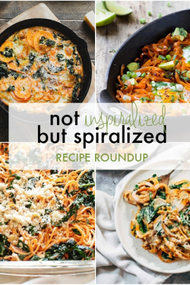Spiralized Recipe Roundup