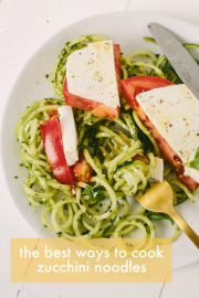 The Three Best Ways to Cook Spiralized Zucchini Noodles.
