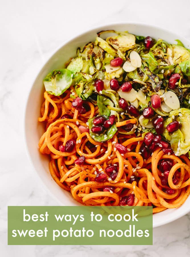 The Best Ways to Cook Spiralized Sweet Potato Noodles