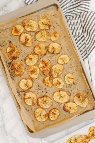 Everything Bagel Bun Spiralized Potato Chips