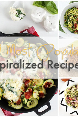 19 most popular spiralized recipes