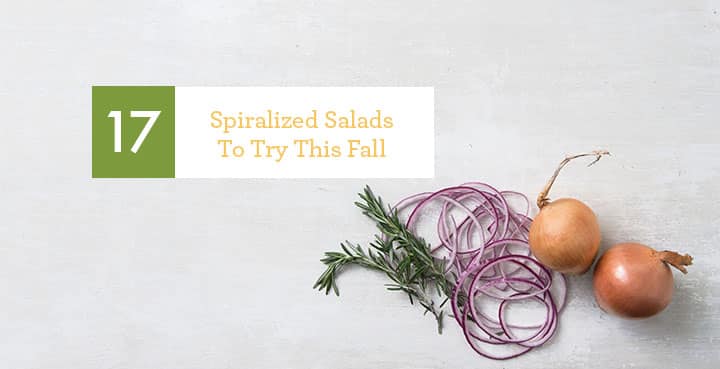 17 Spiralized Salads To Try This Fall
