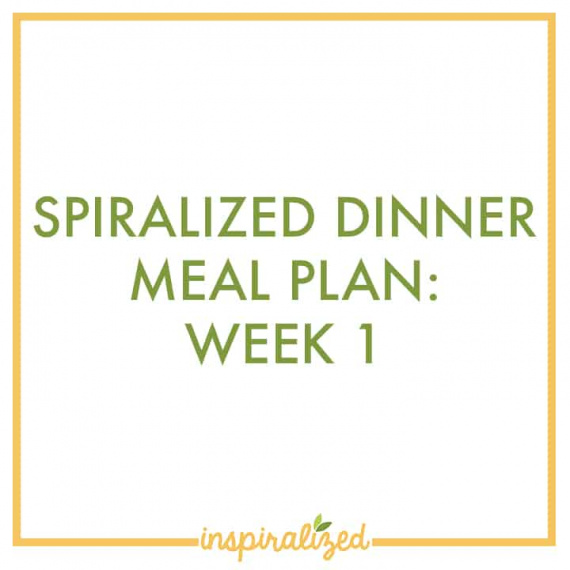 Spiralized Meal Plan 1