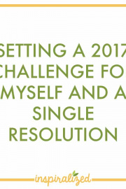 Setting a 2017 Challenge