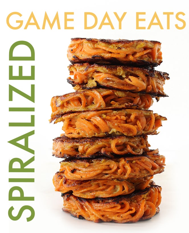 14 Spiralized Game Day Eats to Make This Super Bowl Sunday!