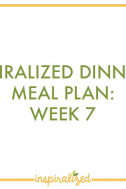 Spiralized Meal Plan 7