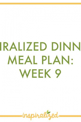 Meal Plan Week 9