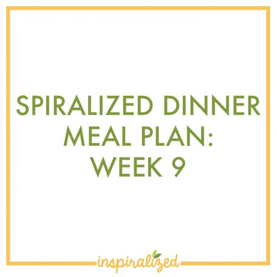 Meal Plan Week 9