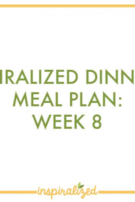 Spiralized Meal Plan 8