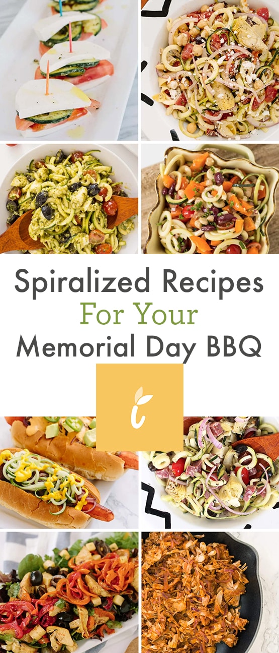 Spiralized Recipes For Your Memorial Day BBQ