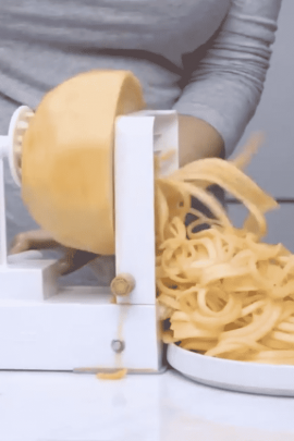 How To Spiralize Cantaloupe (Video)