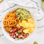 Mexican Breakfast Bowl with Spiralized Potatoes