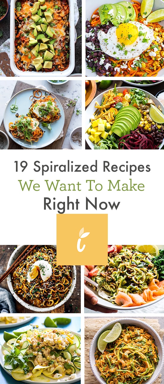 19 Spiralized Recipes We Want to Make Right Now