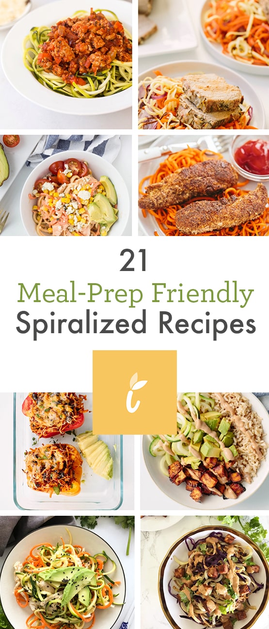 21 Meal-Prep Friendly Spiralized Recipes