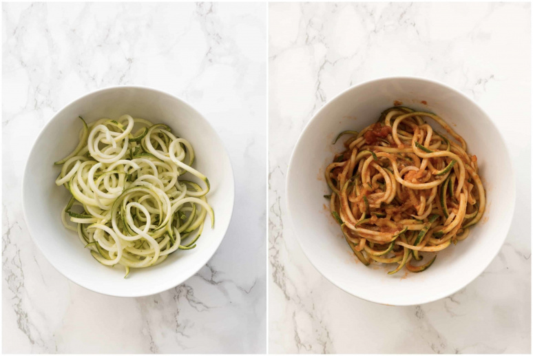 6 Healthy Pasta Alternatives - Zucchini Noodles or Zoodles