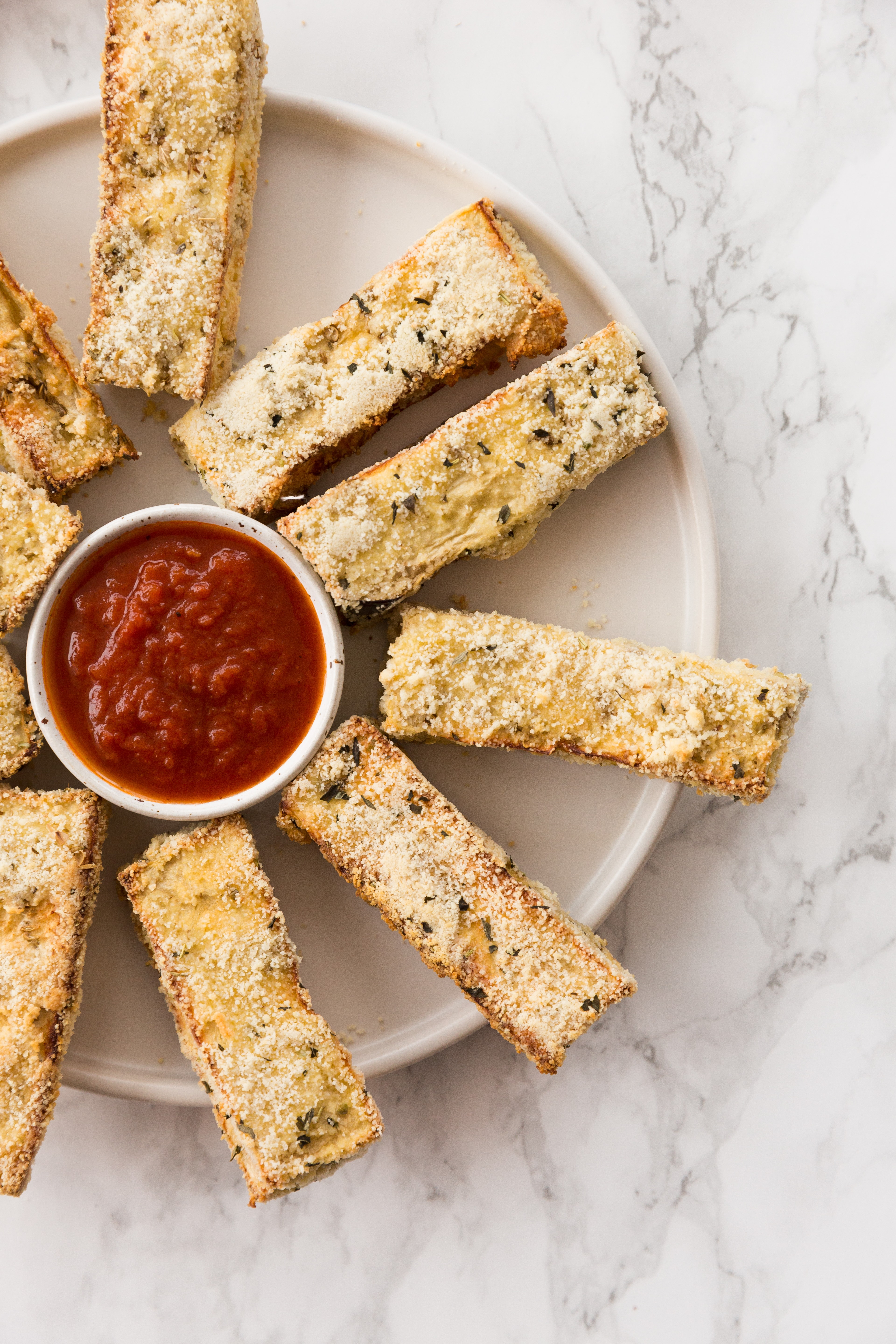 Oven Baked Eggplant Fries