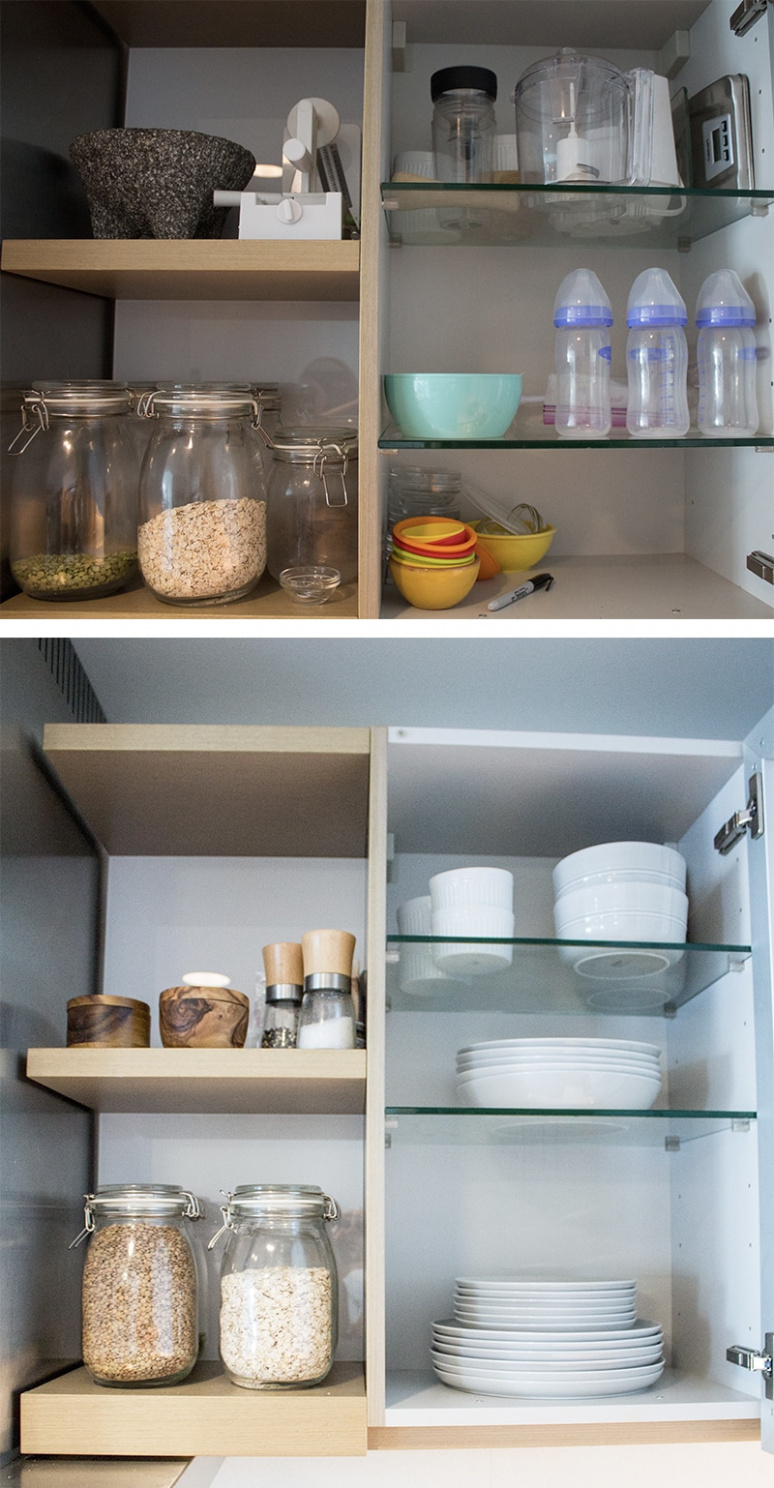 Before And After: Kitchen Organization