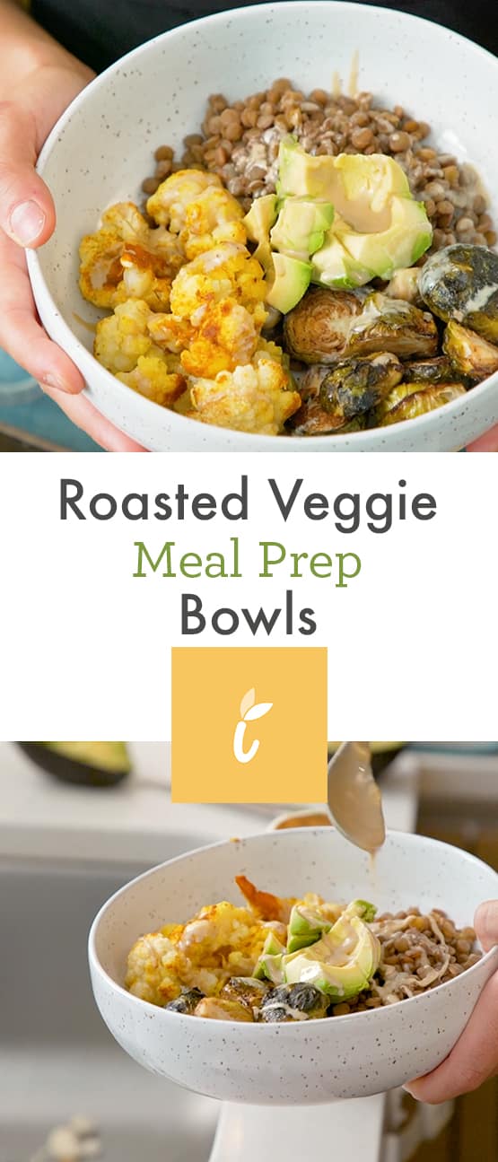 Roasted Veggie Meal Prep Bowls