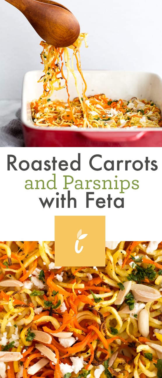 Roasted Carrots and Parsnips with Feta