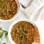 Curried Lentils with Carrots