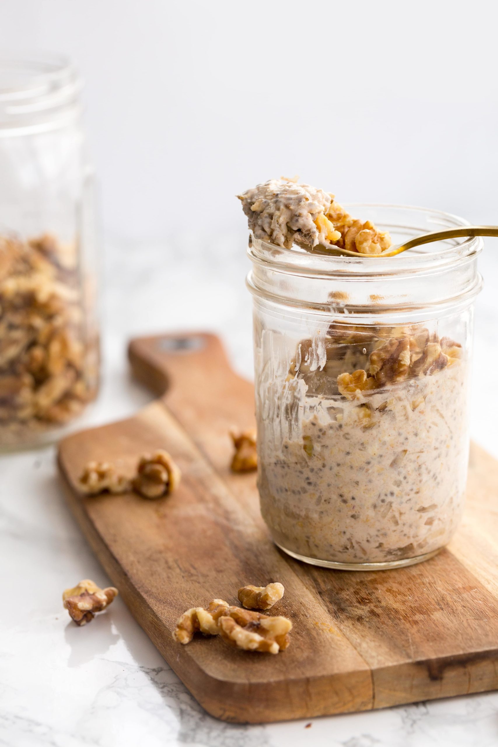 Spiced Pear Overnight Oats - Inspiralized