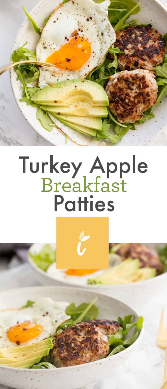 Turkey Apple Breakfast Patties