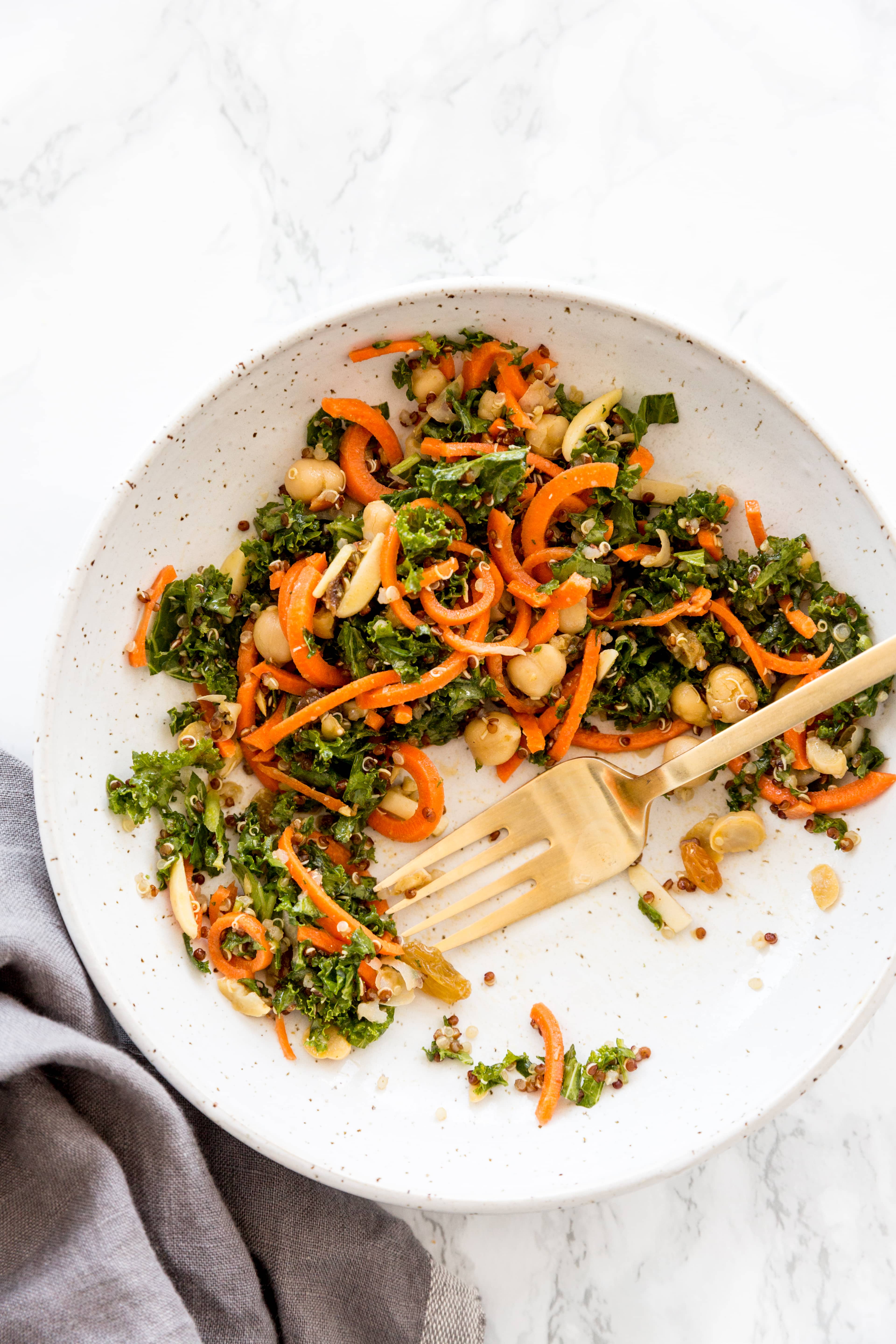 Moroccan Carrot and Chickpea Salad