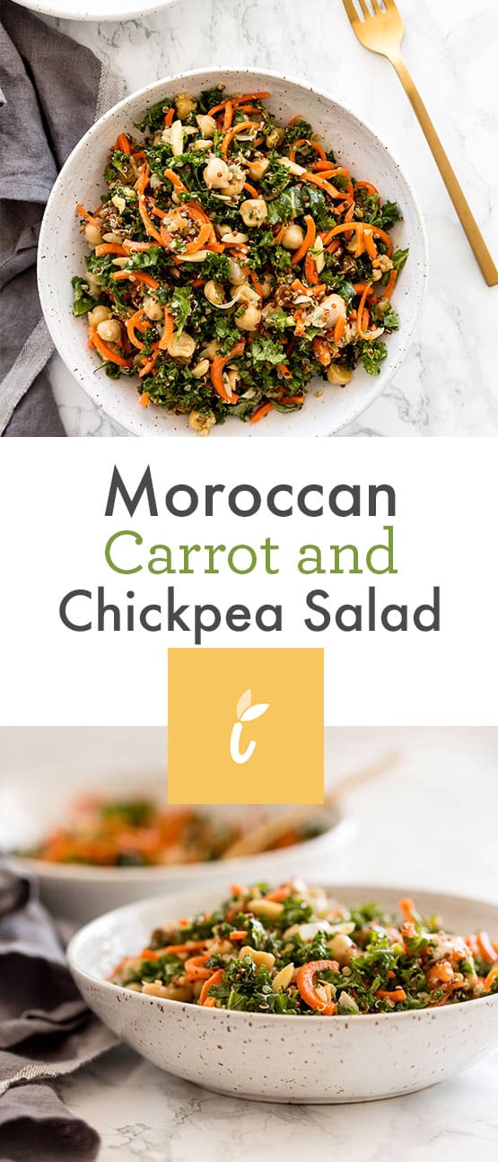 Moroccan Carrot and Chickpea Salad