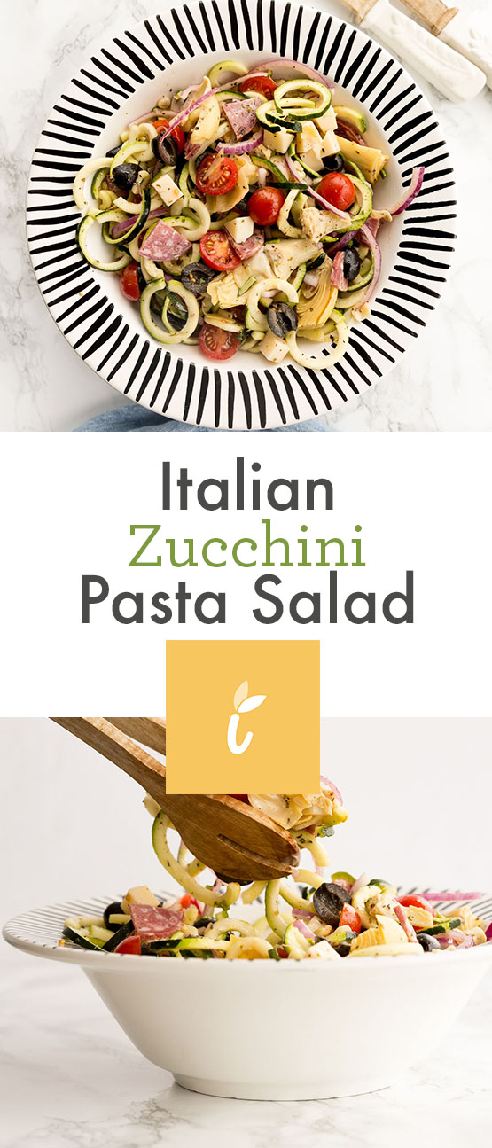 Italian Zucchini Pasta Salad